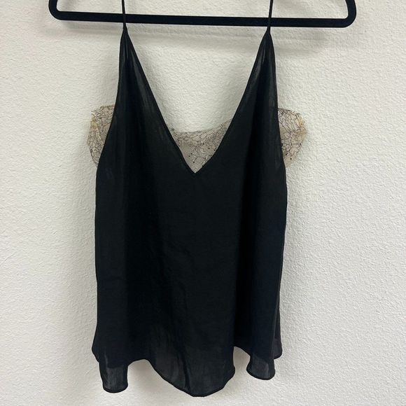 Free People Slip Tank with Lace - Picture 1 of 5